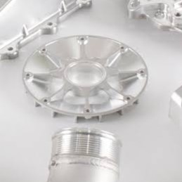 Precision anodized aluminium alloys for aerospace components